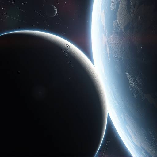 Screenshot from Stellar Frontiers showing a planetary exploration scene.